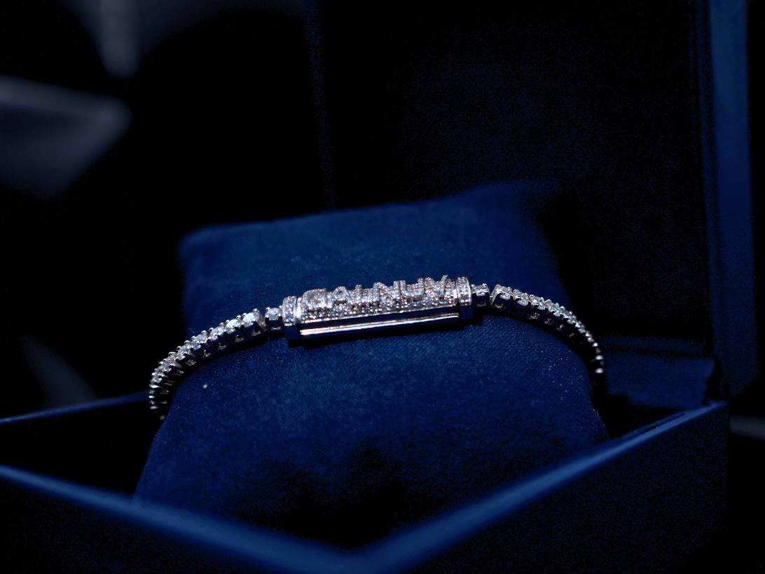 Clover Moissanite Bracelet Galnuv