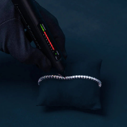 proGalnuv duct_name - Galnuv 7"3mm Moissanite Silver Tennis Bracelet Galnuv