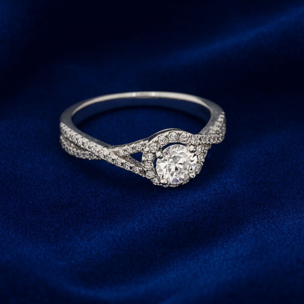 proGalnuv duct_name - Galnuv 6Moissanite Round Engagement Halo Ring Galnuv