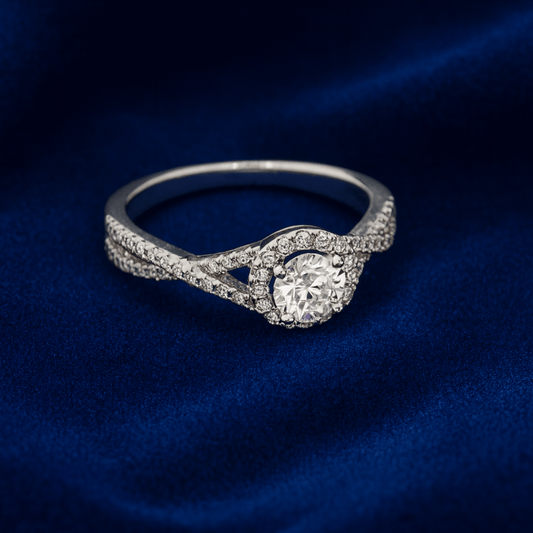 proGalnuv duct_name - Galnuv 6Moissanite Round Engagement Halo Ring Galnuv