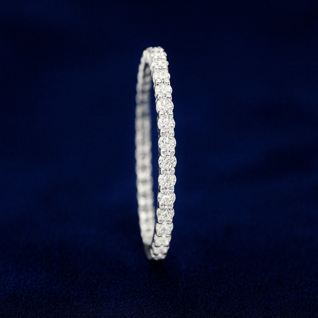 proGalnuv duct_name - Galnuv 5Moissanite Engagement Band Ring Galnuv