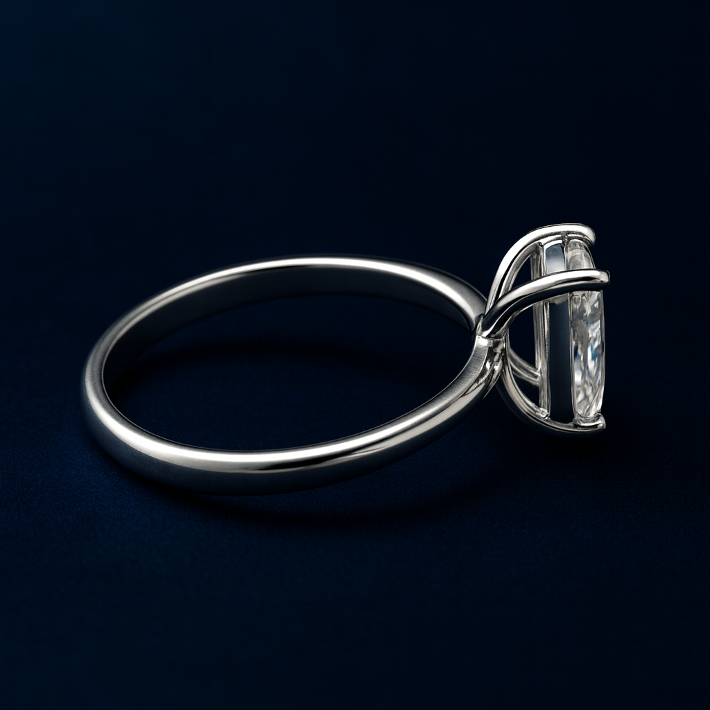 proGalnuv duct_name - Galnuv 61ct Moissanite Radiant Cut Solitaire Ring Galnuv