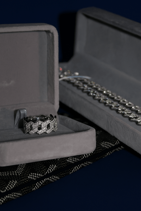 proGalnuv duct_name - Galnuv 7Cuban Ring Moissanite Galnuv