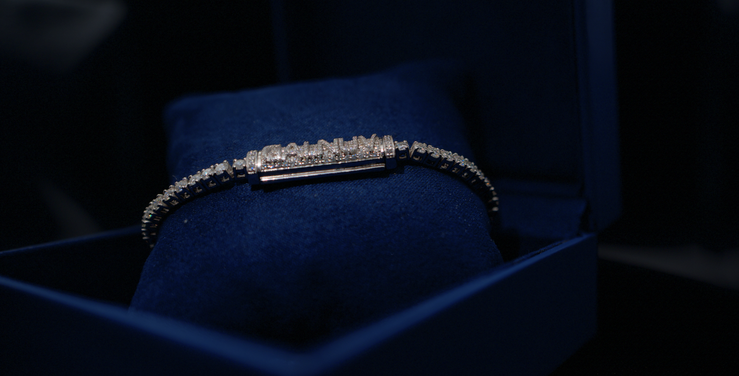 Clover Moissanite Bracelet Galnuv