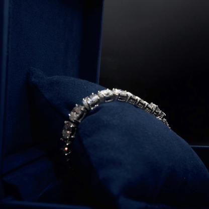 proGalnuv duct_name - Galnuv 7.5Moissanite Oval Tennis Bracelet Galnuv