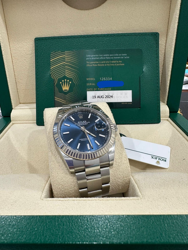 proGalnuv duct_name - Galnuv ROLEX DATEJUST 41MM – FLUTED BEZEL BLUE DIAL OYSTER 126334 Galnuv