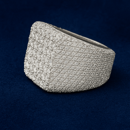 proGalnuv duct_name - Galnuv 8Moissanite pinky ring in 925 silver D color VVS1 – GALNUV Luxury Jewelry Canada