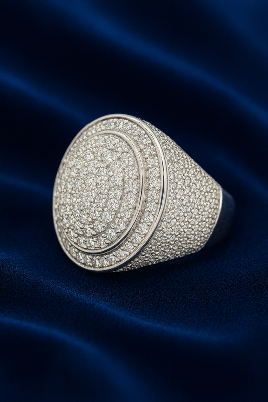 Moissanite Oval Shaped Ring Galnuv