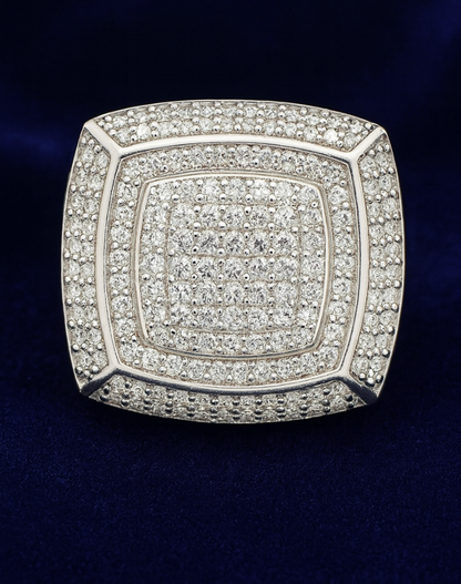 Moissanite Royal Pavé Ring Galnuv