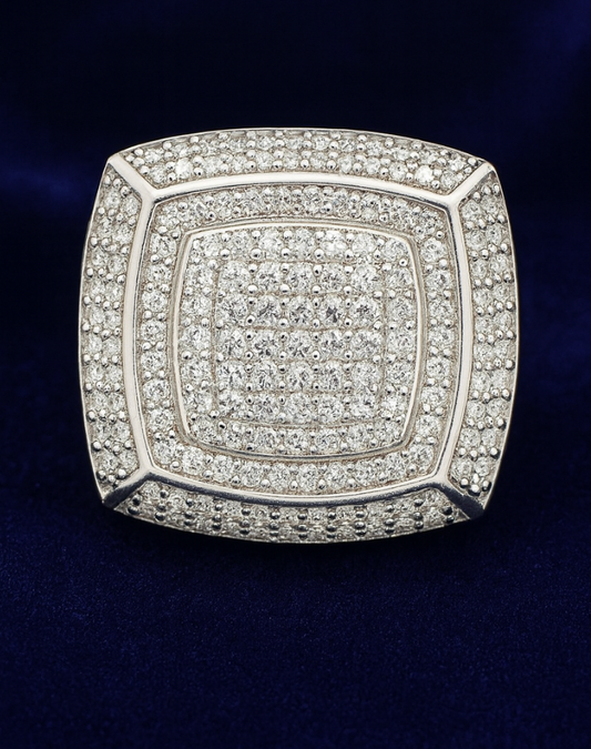 Moissanite Royal Pavé Ring Galnuv