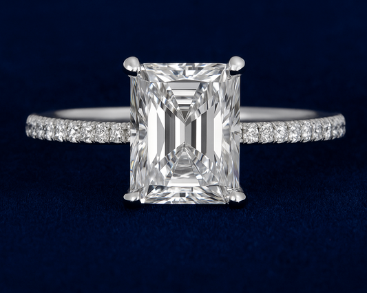 Handmade 14kt White Gold With 2.00ct Lab Diamond Engagement Ring Galnuv