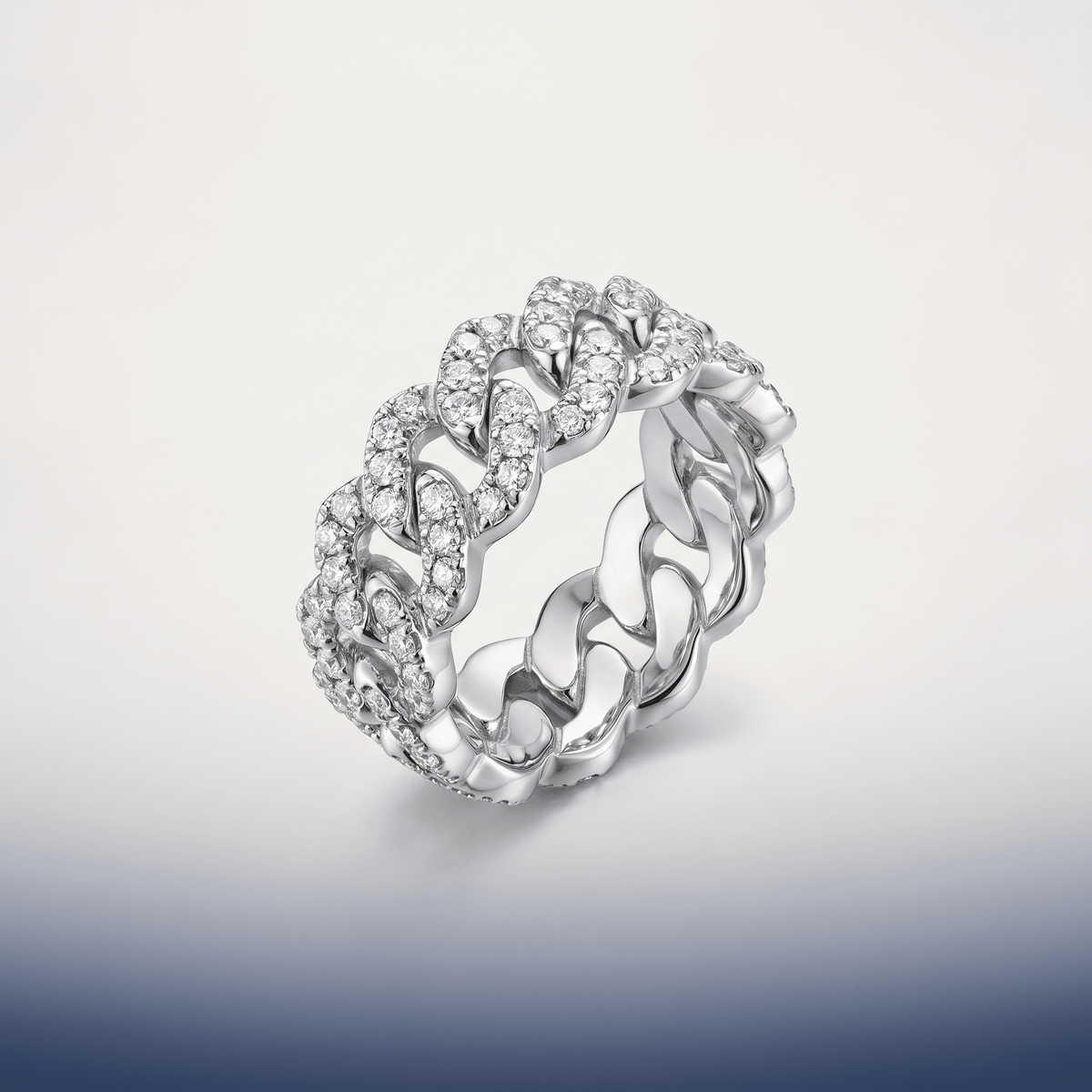 #proGalnuv duct_name# - Galnuv Custom Products7Cuban Ring Moissanite