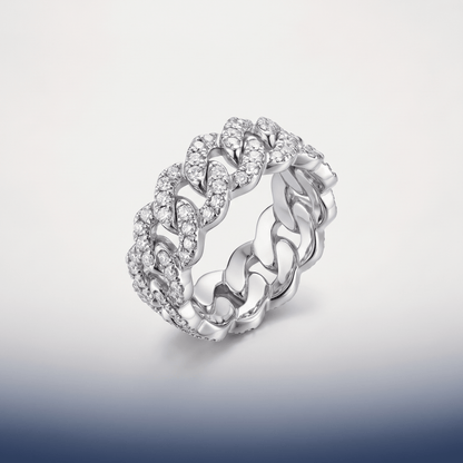 #proGalnuv duct_name# - Galnuv Custom Products7Cuban Ring Moissanite