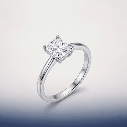 #proGalnuv duct_name# - Galnuv Custom Products61ct Moissanite Radiant Cut Solitaire Ring
