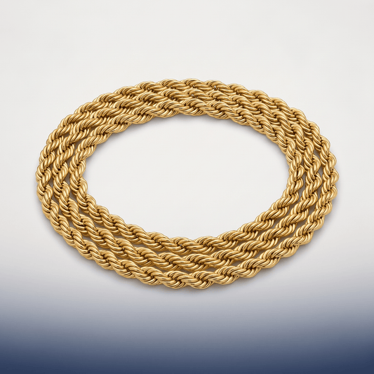 #proGalnuv duct_name# - Galnuv Custom Products10K Yellow Gold 2.5mm Rope Chain